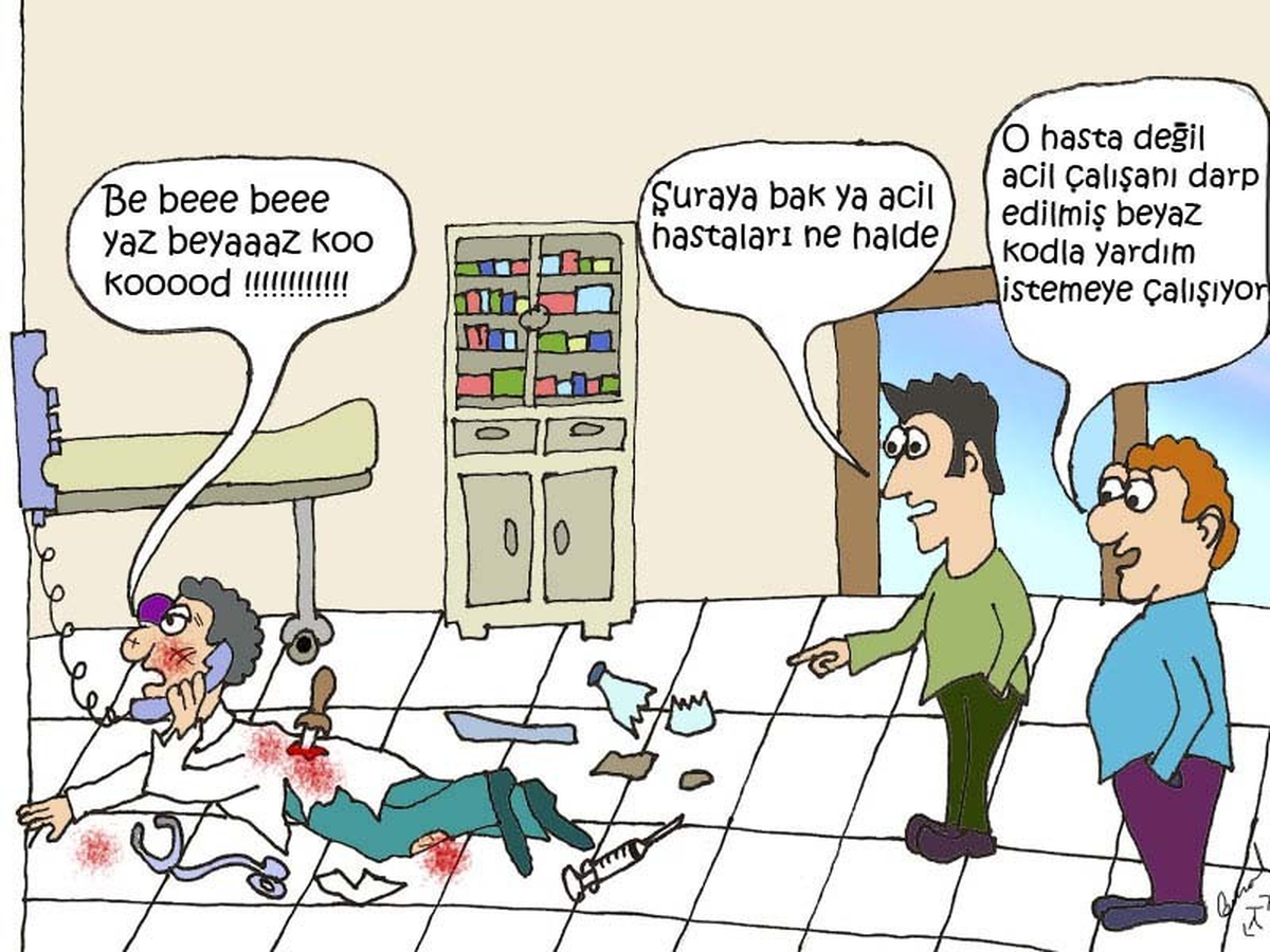 Hekime Şiddet Tepkisine Farklı Eylem