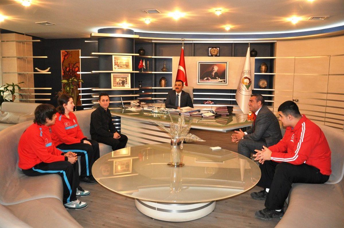 Judo Takımından Başkan\'a Teşekkür Ziyareti