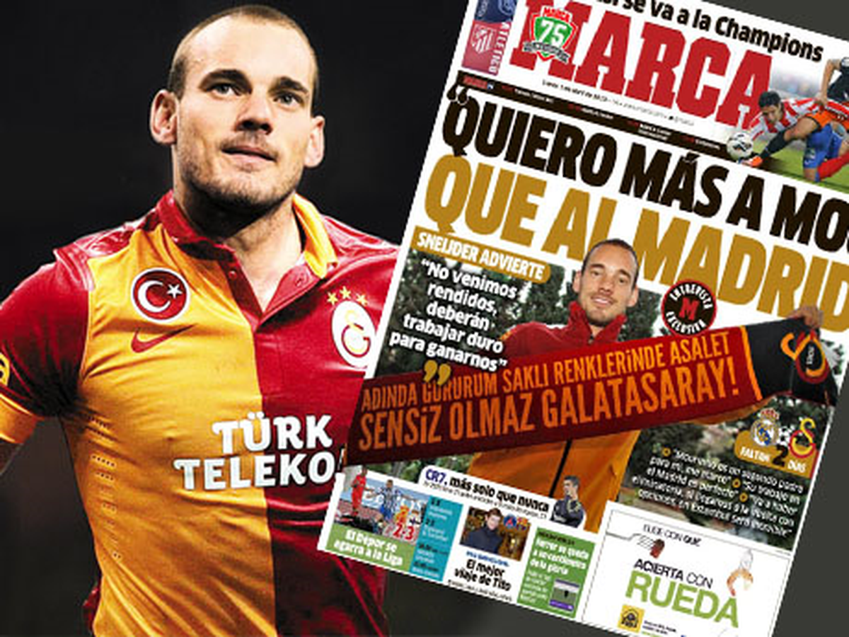 Sneijder Marca'ya Kapak Oldu