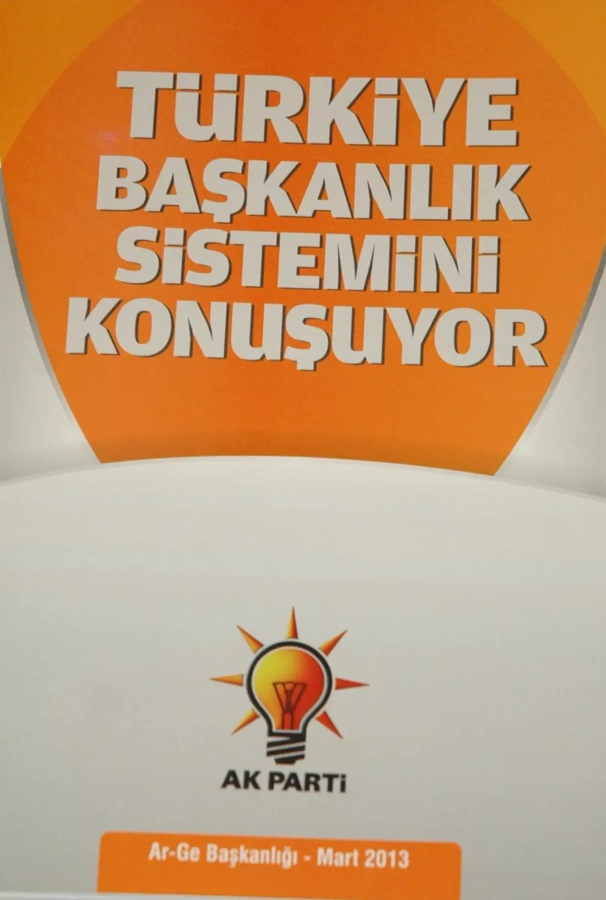 Ak Parti, Başkanlık Sistemi İçin Kitapçık Bastırdı