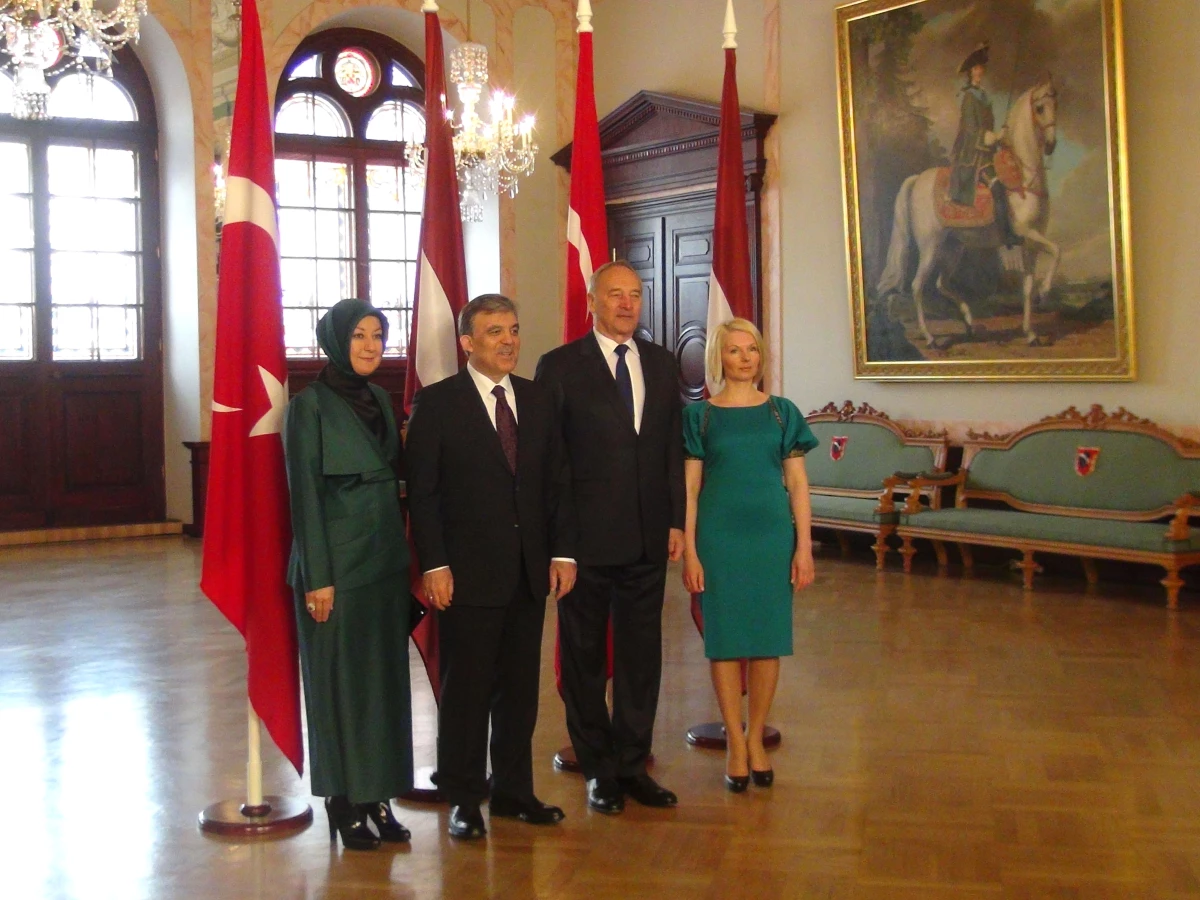 Cumhurbaşkanı Gül, Letonya Cumhurbaşakanı Berzins ile Görüşmesini Değerlendirdi