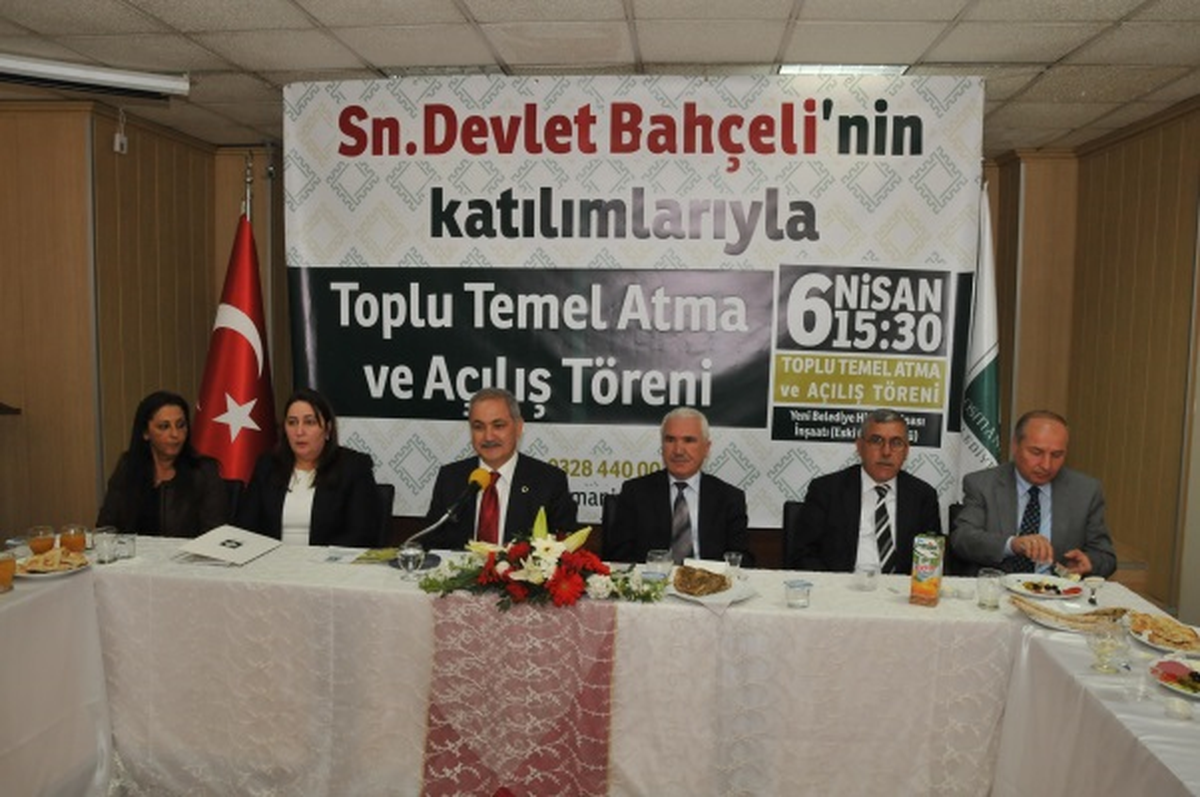 Devlet Bahçeli 6 Nisan\'da Osmaniye\'de
