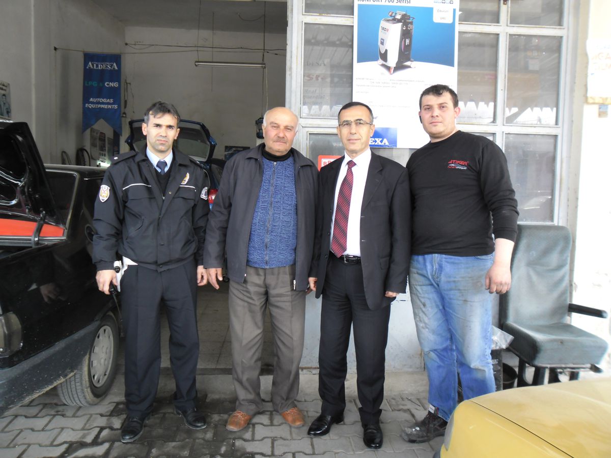 Emniyet Müdürü Akın\'dan Esnaf Ziyareti