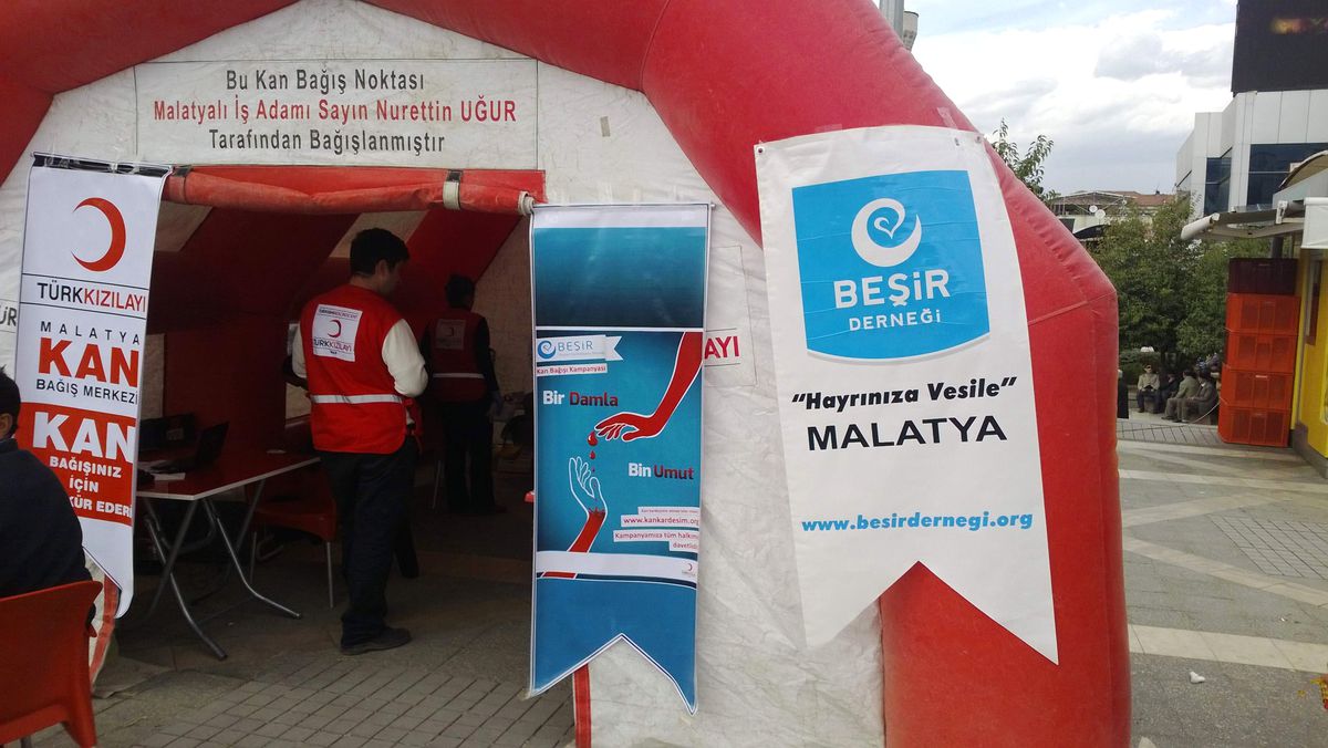 Kan Kampanyasına Beşir Derneği\'nden Destek