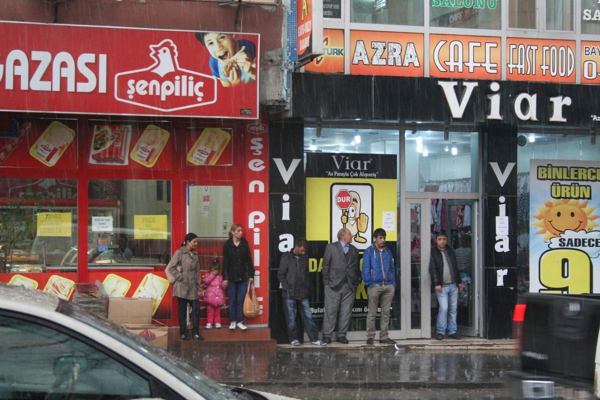 Kars\'ta Nisan Yağmurları Başladı