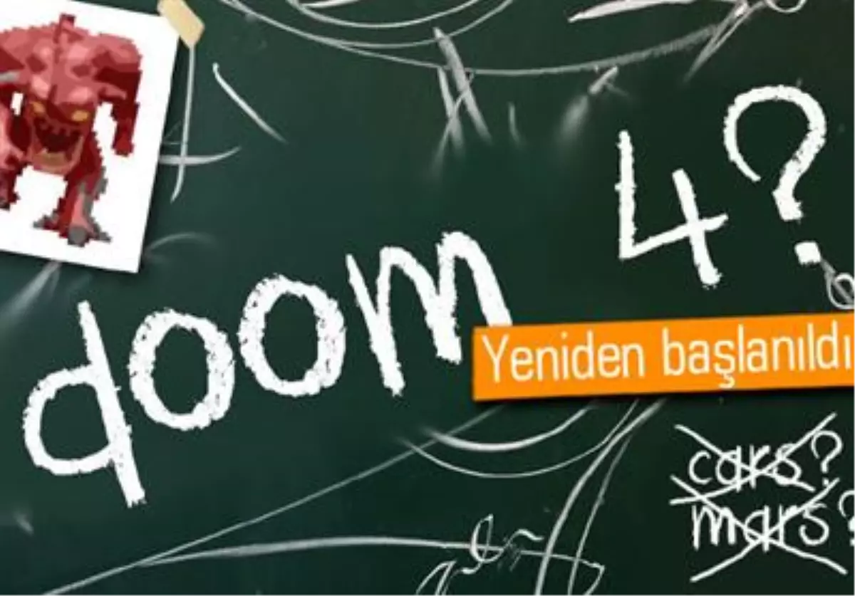 Doom 4\'ün Gelişim Süreci Yenilendi, Rage 2 İptal Edildi