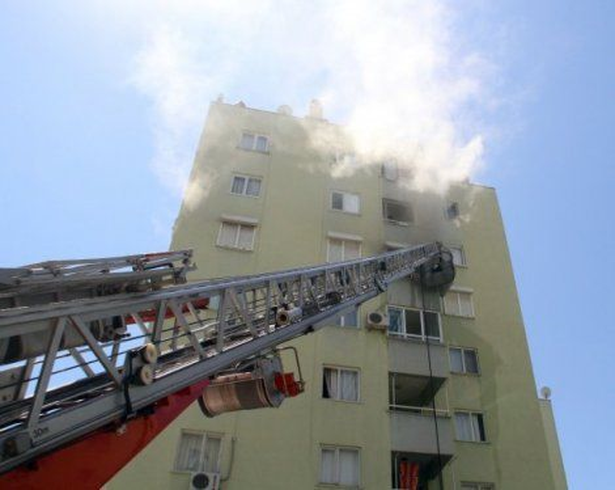 Pınarbaşı\'nda Ev Yangını
