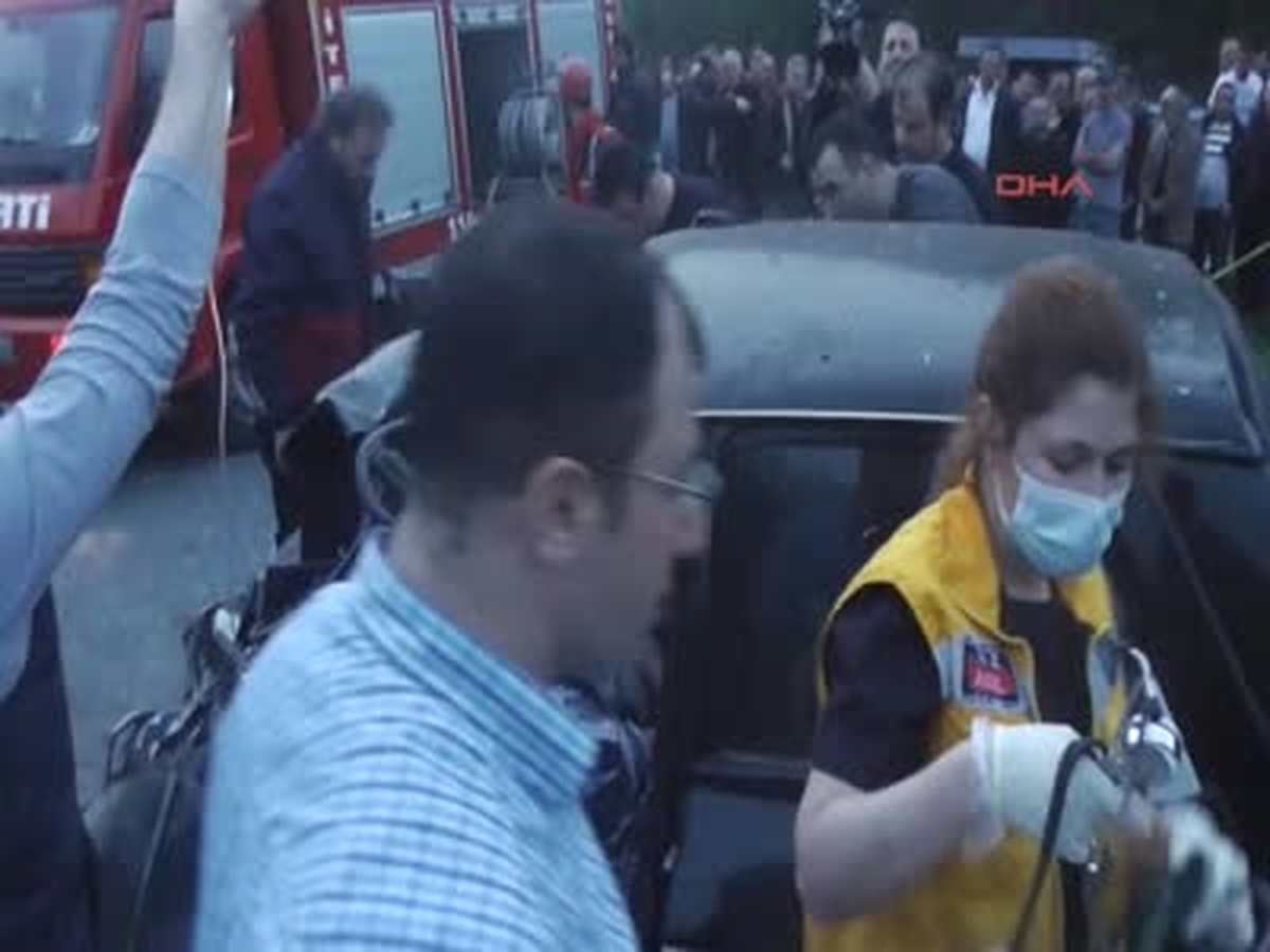 Rize\'de Trafik Kazası : 5 Yaralı
