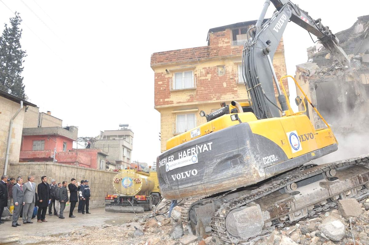 Şahinbey'de Tarihi Dokuların Etrafı Açılıyor