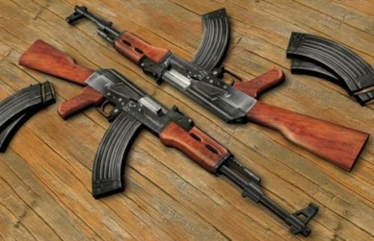 Sınırda 2 Adet Kalaşnikof Tüfeği Ele Geçirildi