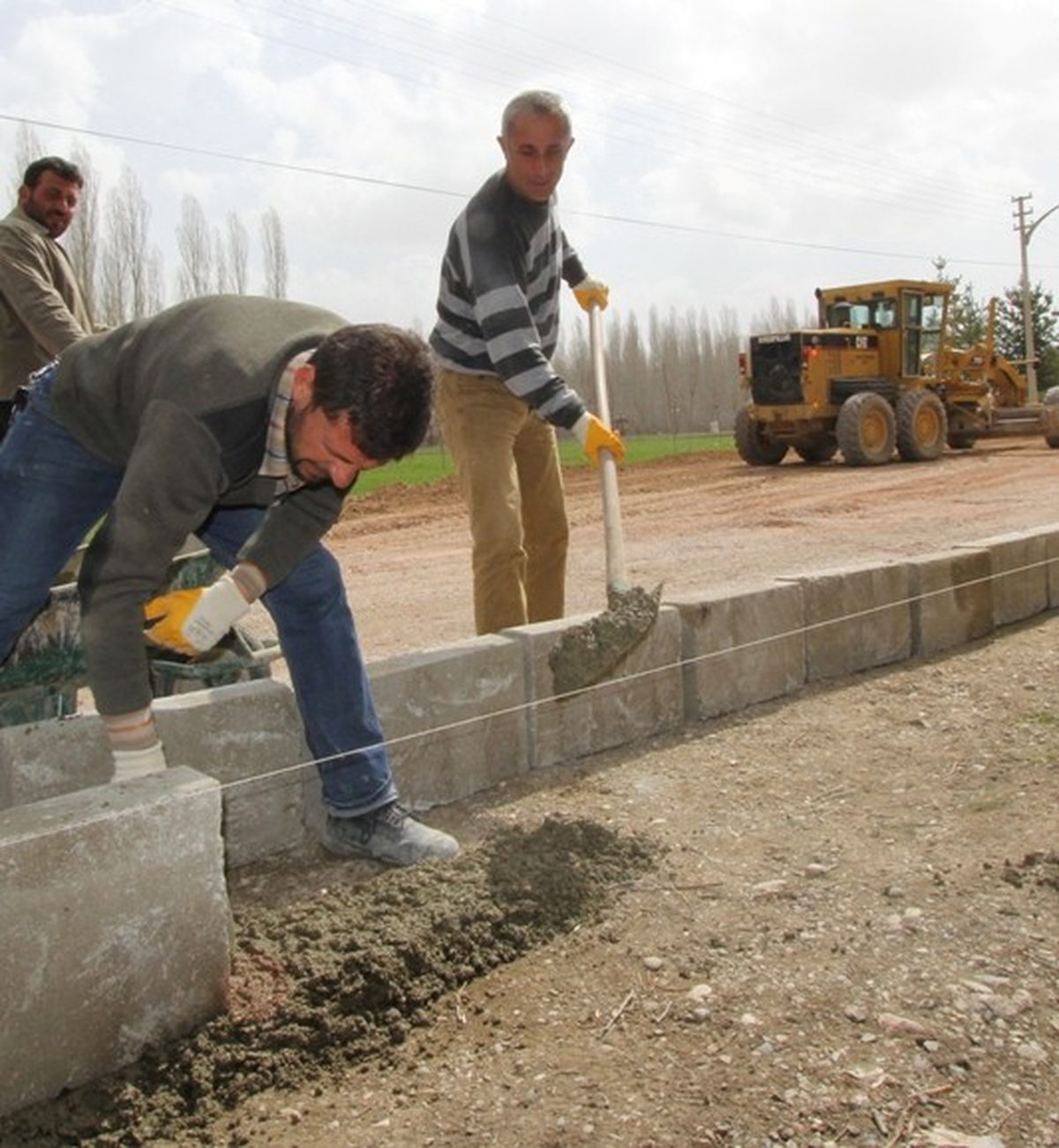 Yeni Şehir Parkında Hummalı Çalışma