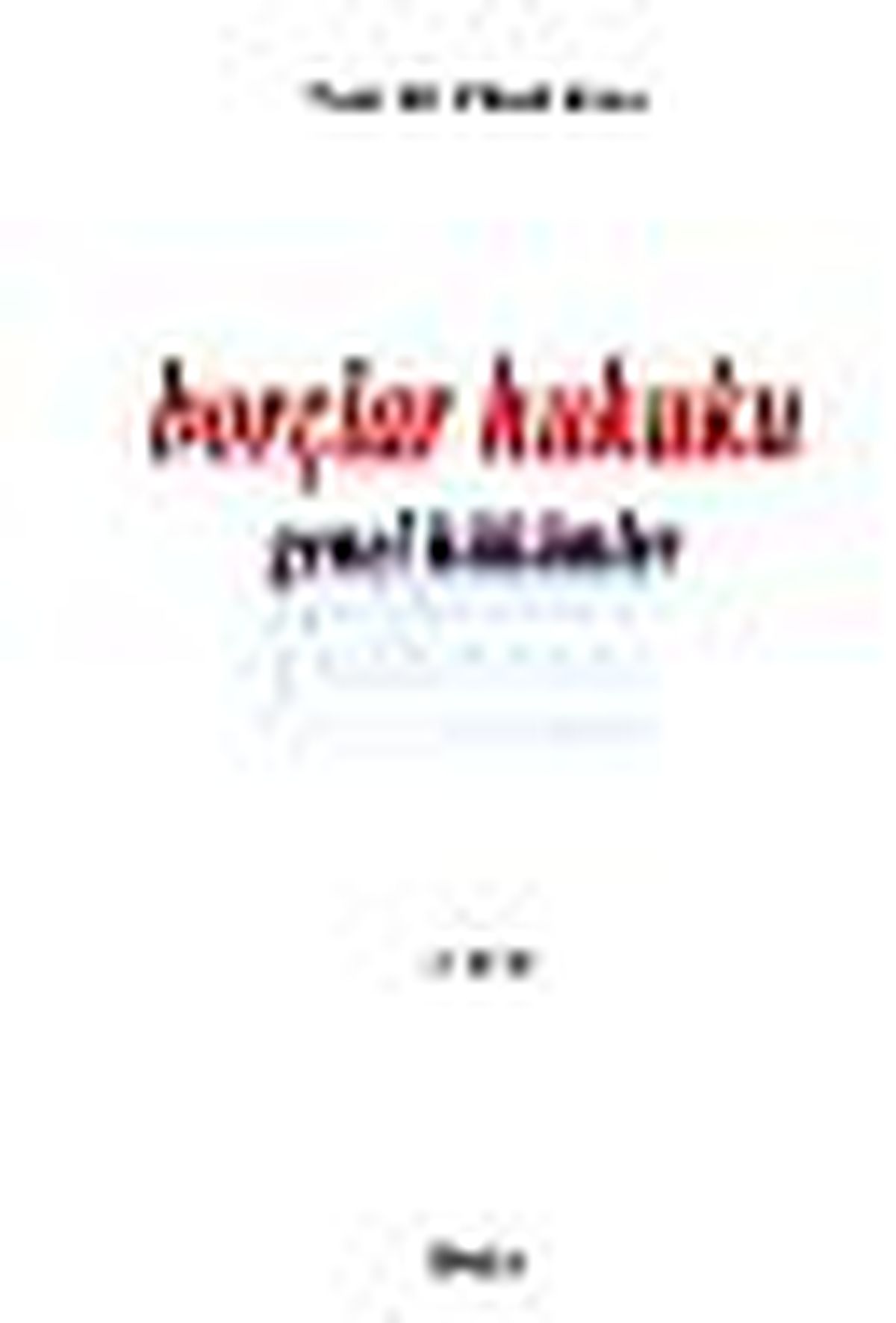 Borçlar Hukuku Genel Hükümler Kitabı