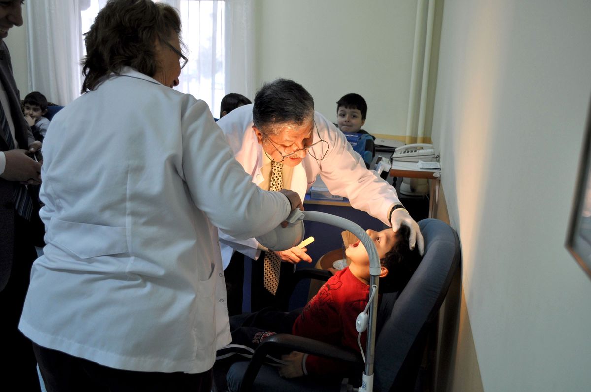 Ercyes Koleji Öğrencileri Diş Taramasından Geçirildi