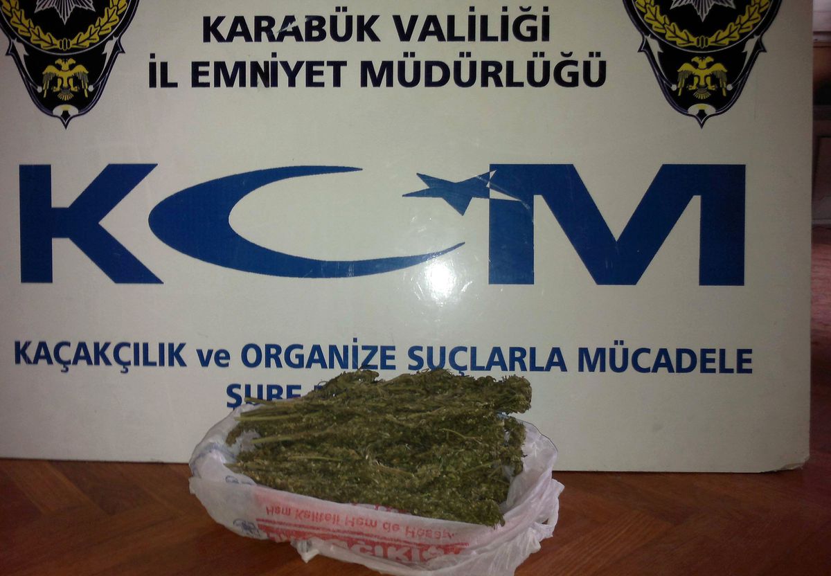 Karabük\'te Uyuşturucu Operasyonu
