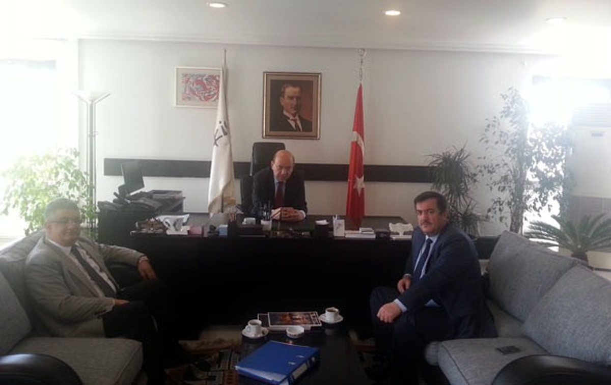 Kaymakam Pekmez Turizm Bakanlığı Müsteşarı Özaslan\' Ziyaret Etti