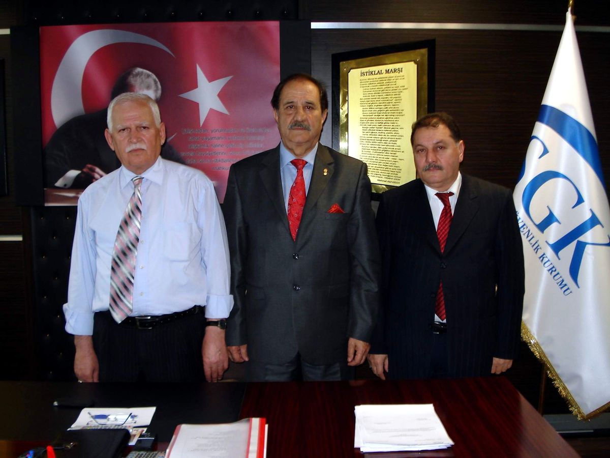 Köksal\'dan Sgk İl Müdürü Turan\'a Ziyaret