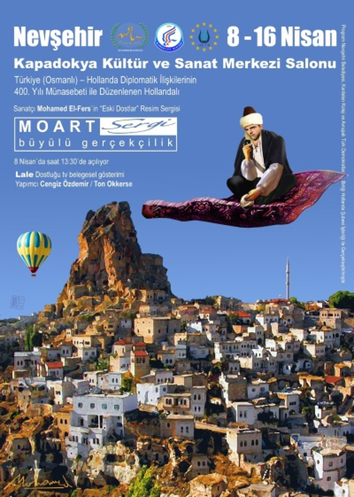 Mohamed El Fers\'den "Eski Dostlar" Resim Sergisi