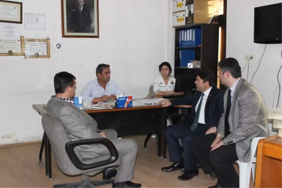 Yılmaz Tunç\'tan Süt Üreticileri Birliğine Ziyaret
