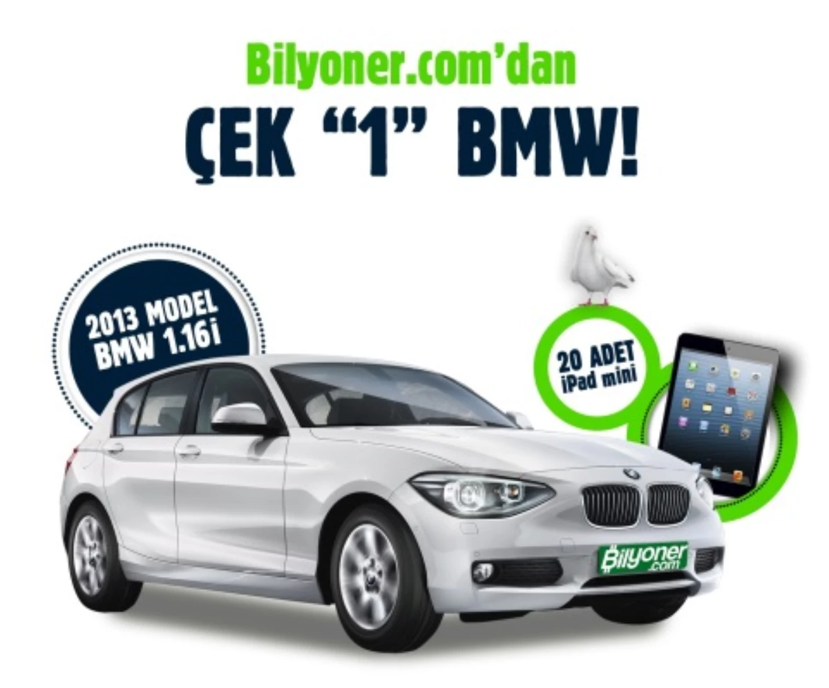 Bilyoner.com\'la Çek 1 BMW