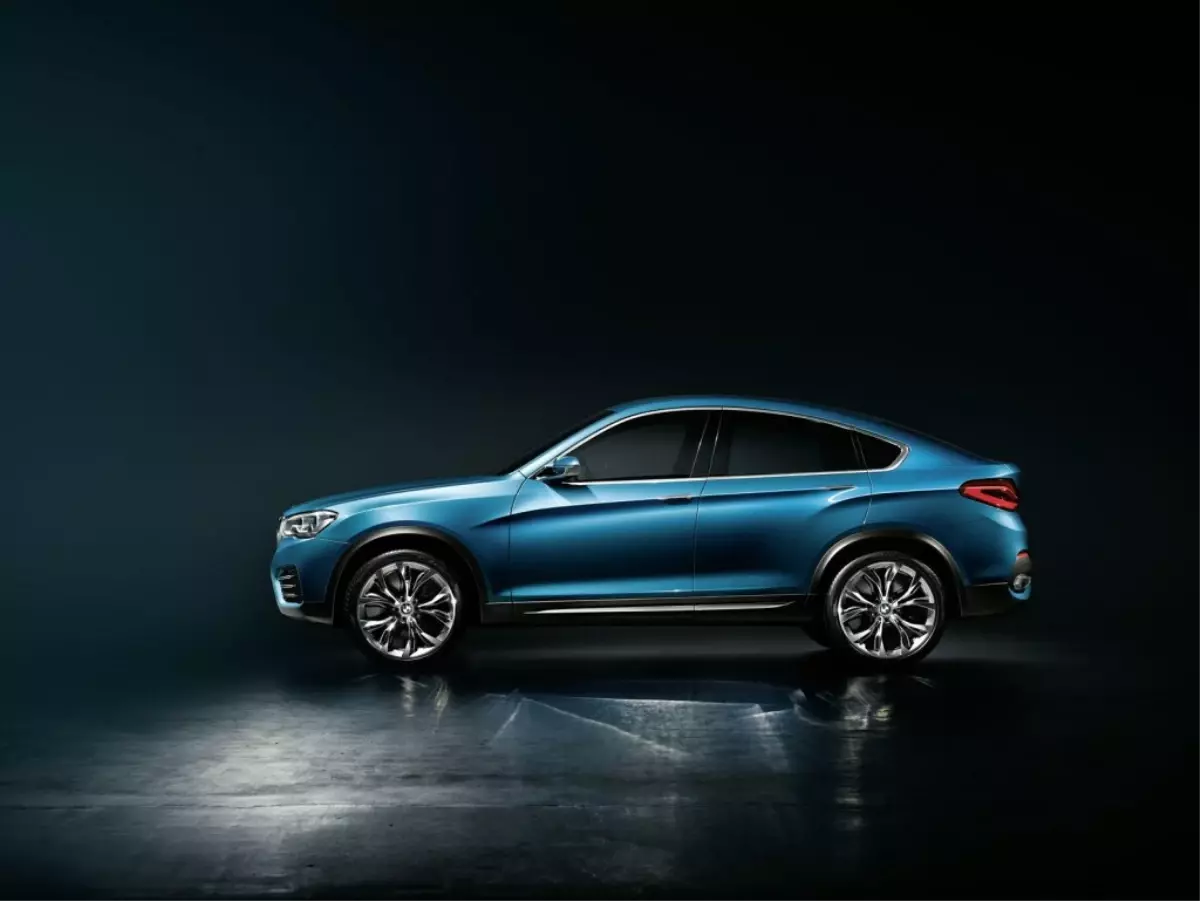 Bmw X4 Konseptini Resmi Olarak Tanıttı