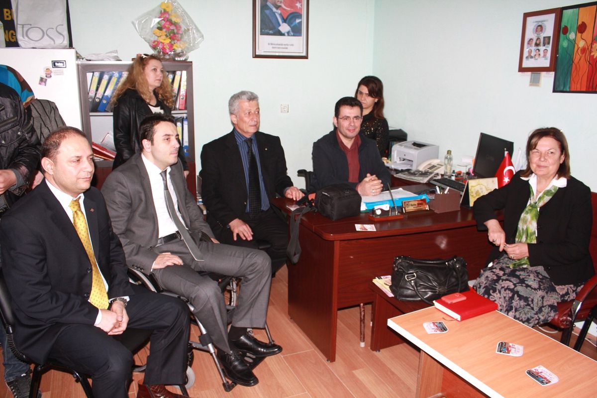 CHP\'li Vekilden Çabed\'e Ziyaret