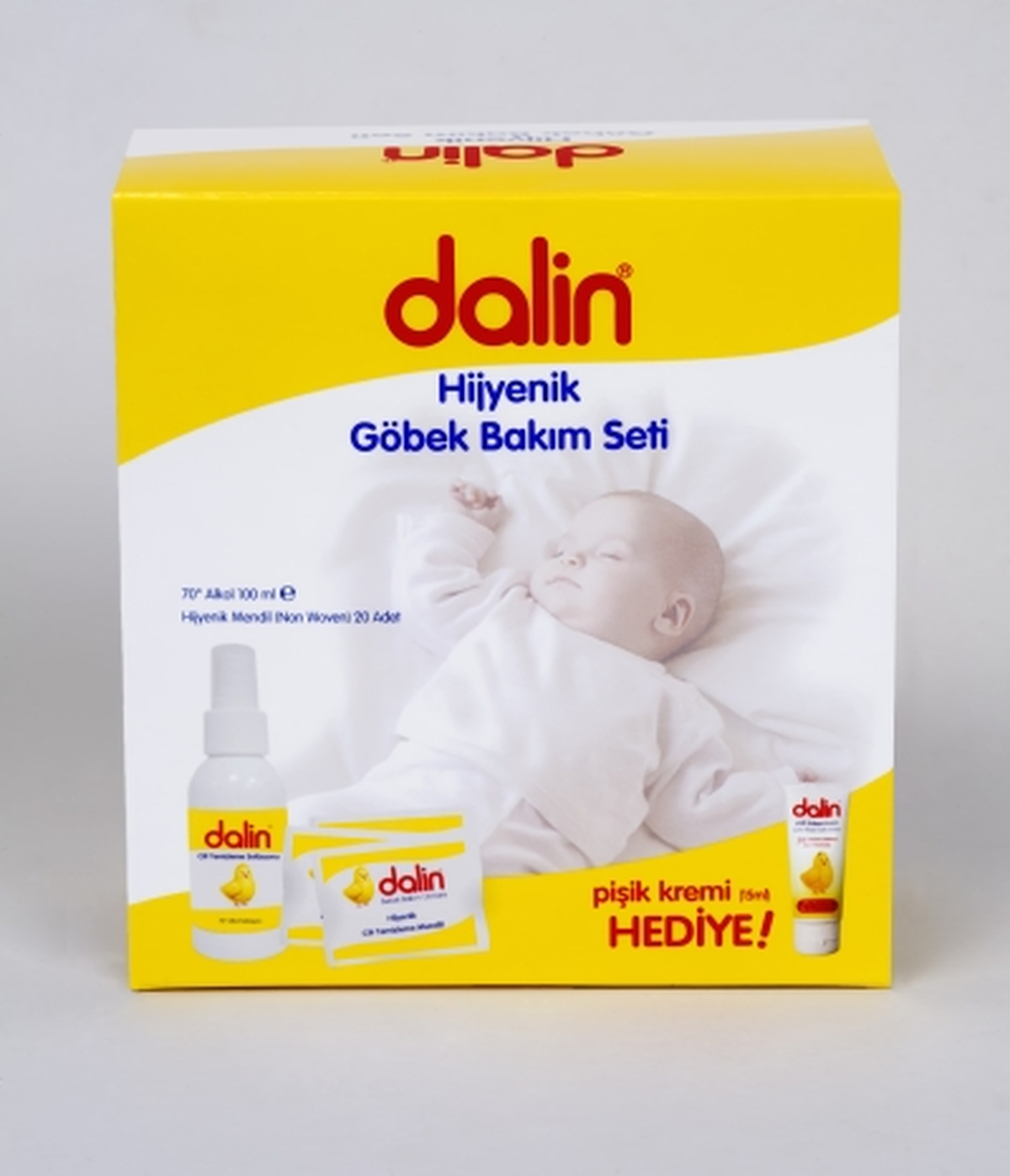 Dalin\'den Hijyenik Göbek Bakım Seti

