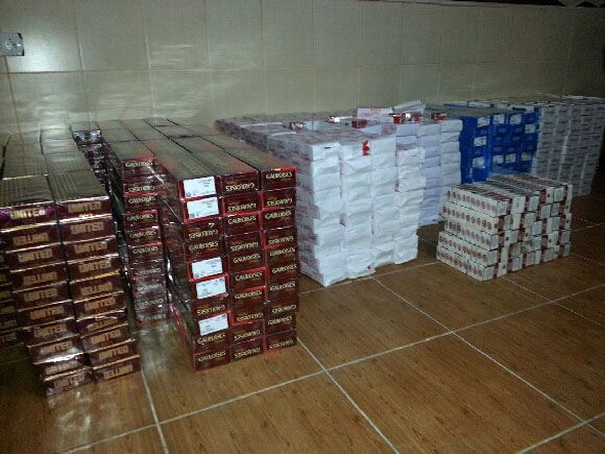 Erzurum\'da 6 Bin Paket Kaçak Sigara Ele Geçirildi