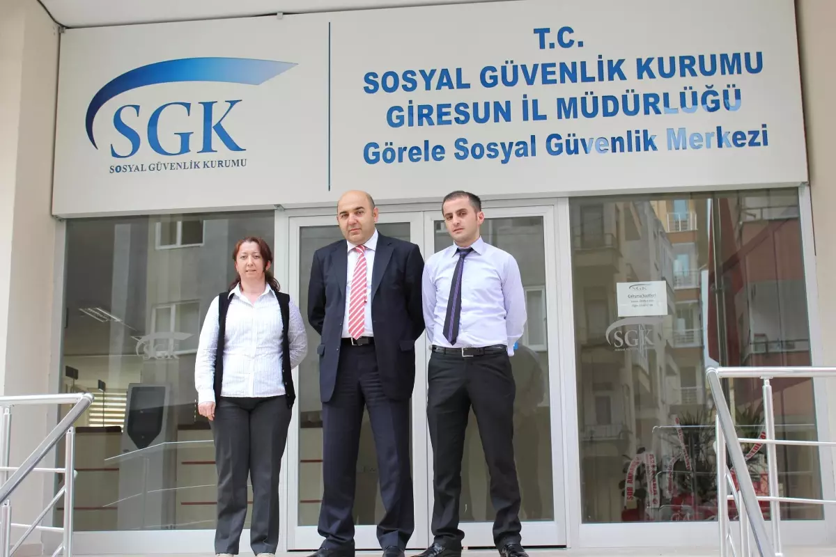 Görele\'ye Sgk Bürosu Açıldı