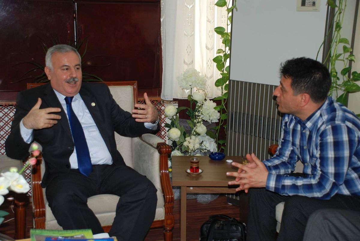 Siverek Sivil İnisiyatifi\'nden Rektör Mutlu\'ya Ziyaret