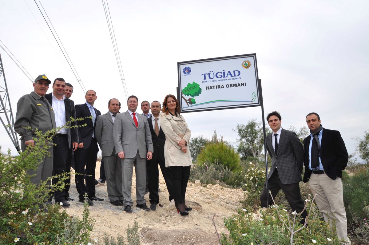 Tügiad Çukurova Şubesi "Hatıra Ormanı" Kuruldu
