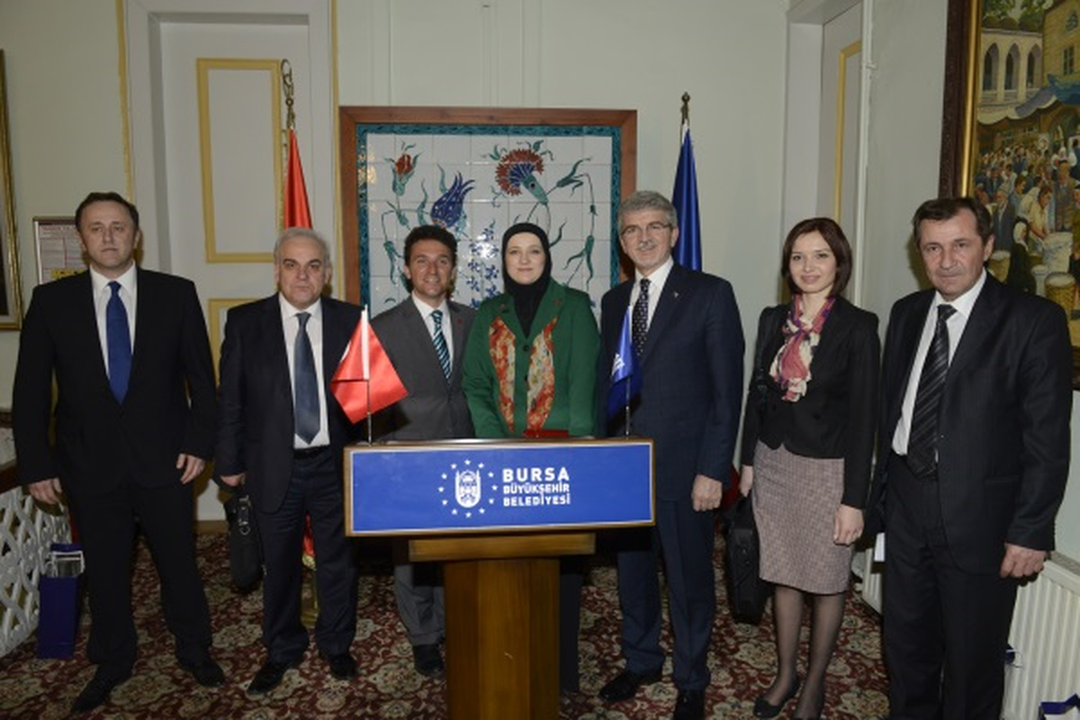 Visoko Heyetinden Büyükşehir´e Ziyaret