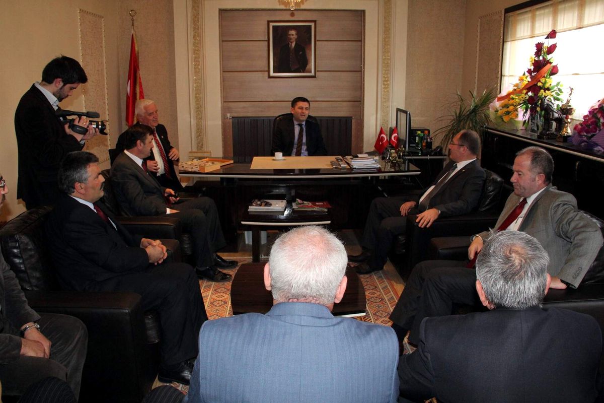 AK Parti Sivas Milletvekili Bilgin, Yıldızeli İlçesini Ziyaret Etti