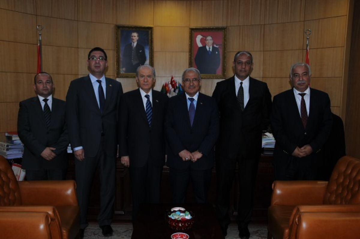 Başkan Kocamaz, Bahçeli\'yi Ziyaret Etti
