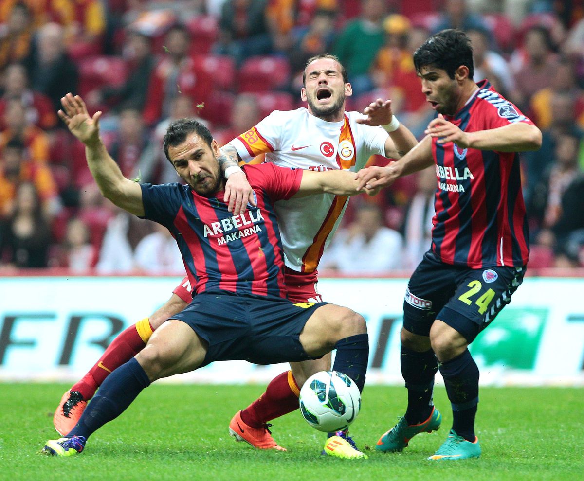 Galatasaray-Mersin İdmanyurdu Maçı 1-0 Devam Ediyor