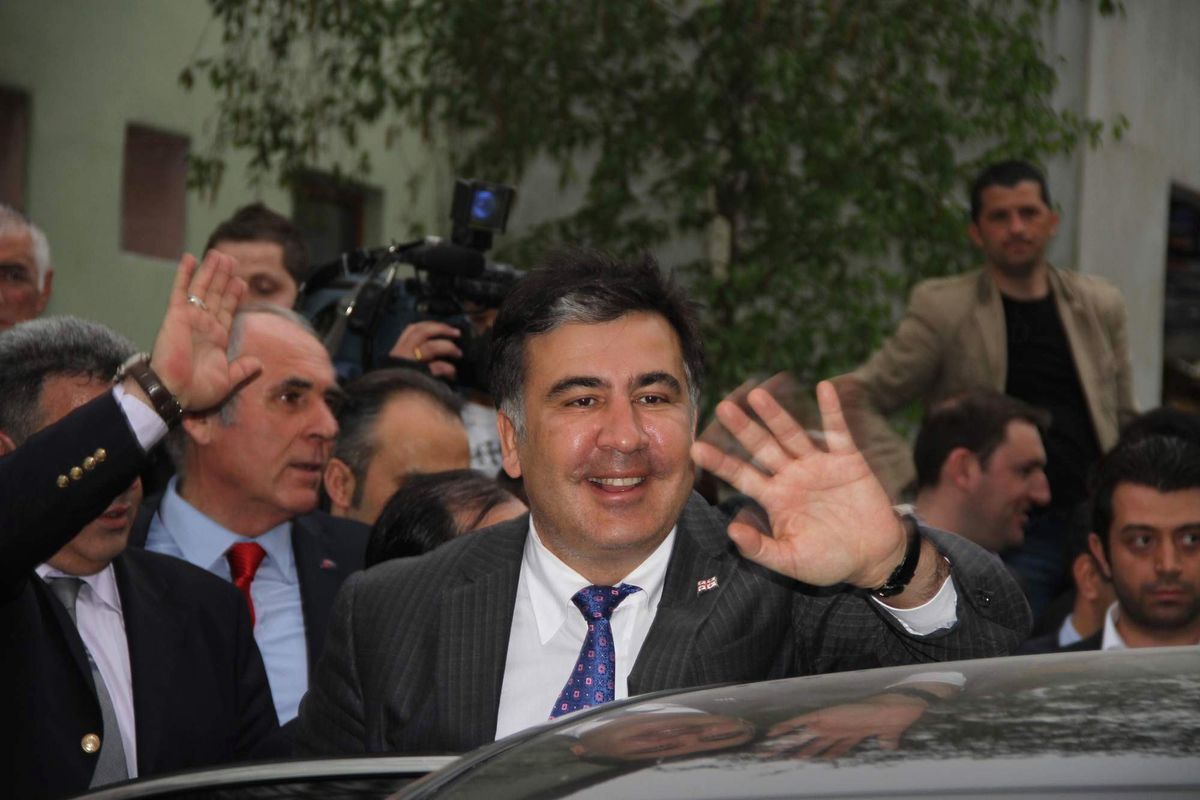 Gürcistan Cumhurbaşkanı Saakaşvili Bursa'da