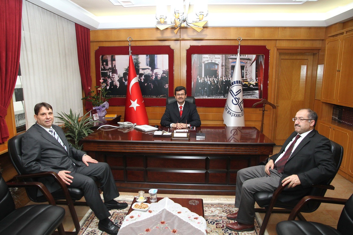 Hakan Tartan\'dan Yeni Müftüye Hoşgeldin Ziyareti