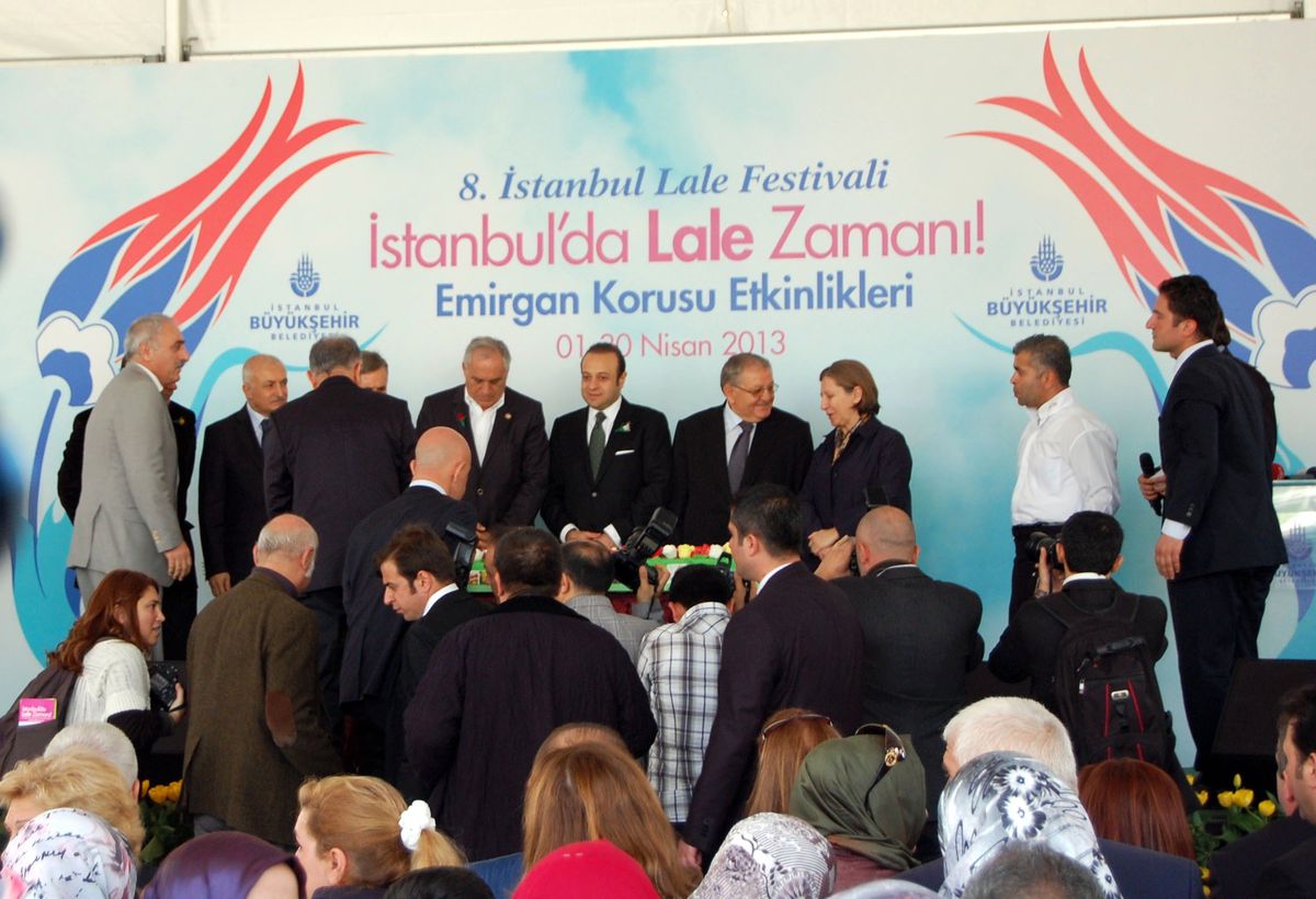 İstanbul'da 8. Lale Festivali Başladı