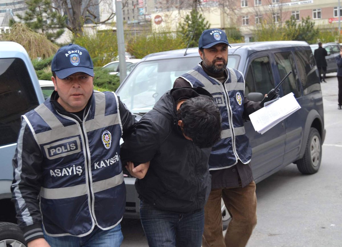 Kaptı Ama Kaçamadı
