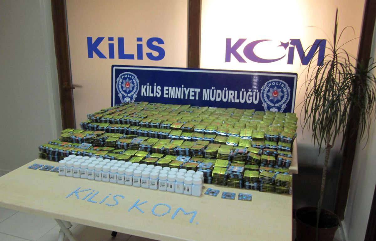 Kilis\'te Cinsel Uyarıcı Hap Operasyonu