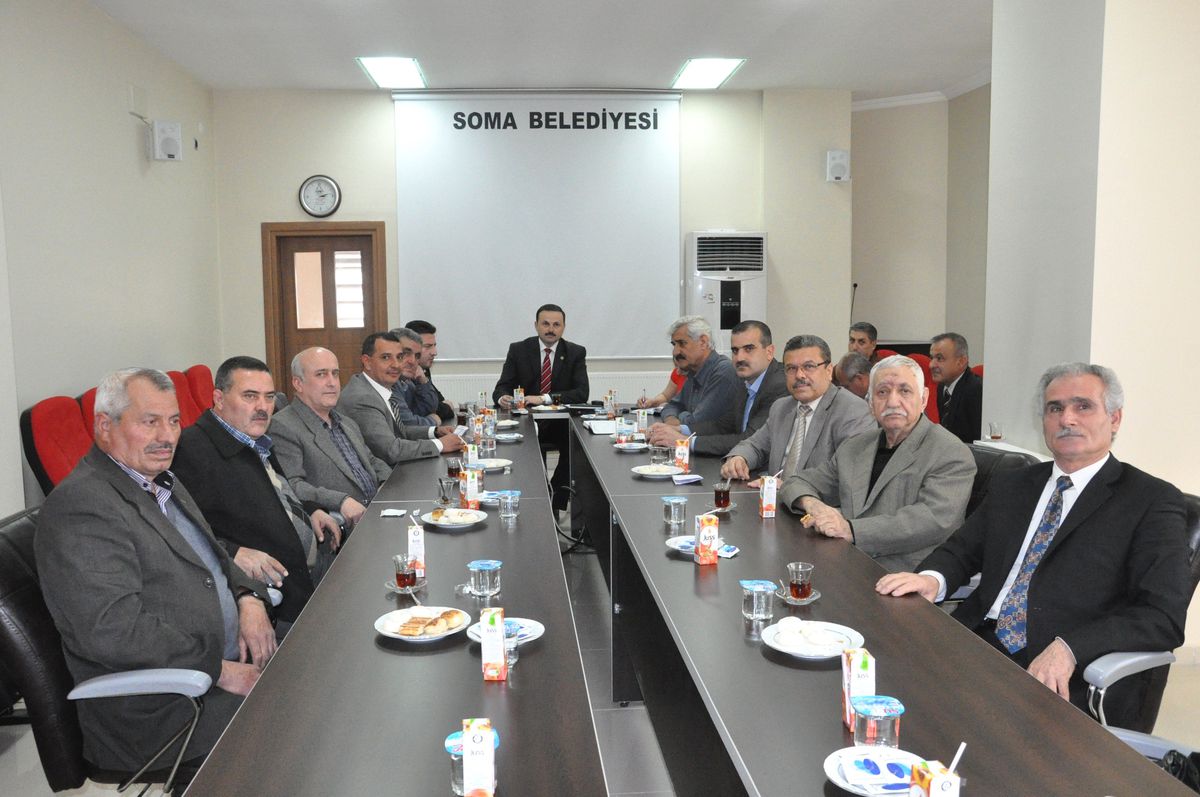 Mahalle Muhtarları, Başkan Ergene ile Bir Araya Geldi