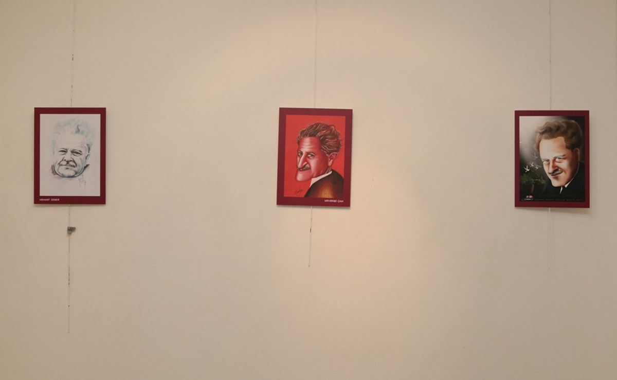 Nazım Hikmet Karikatürleri Konak Kültürevi\'nde