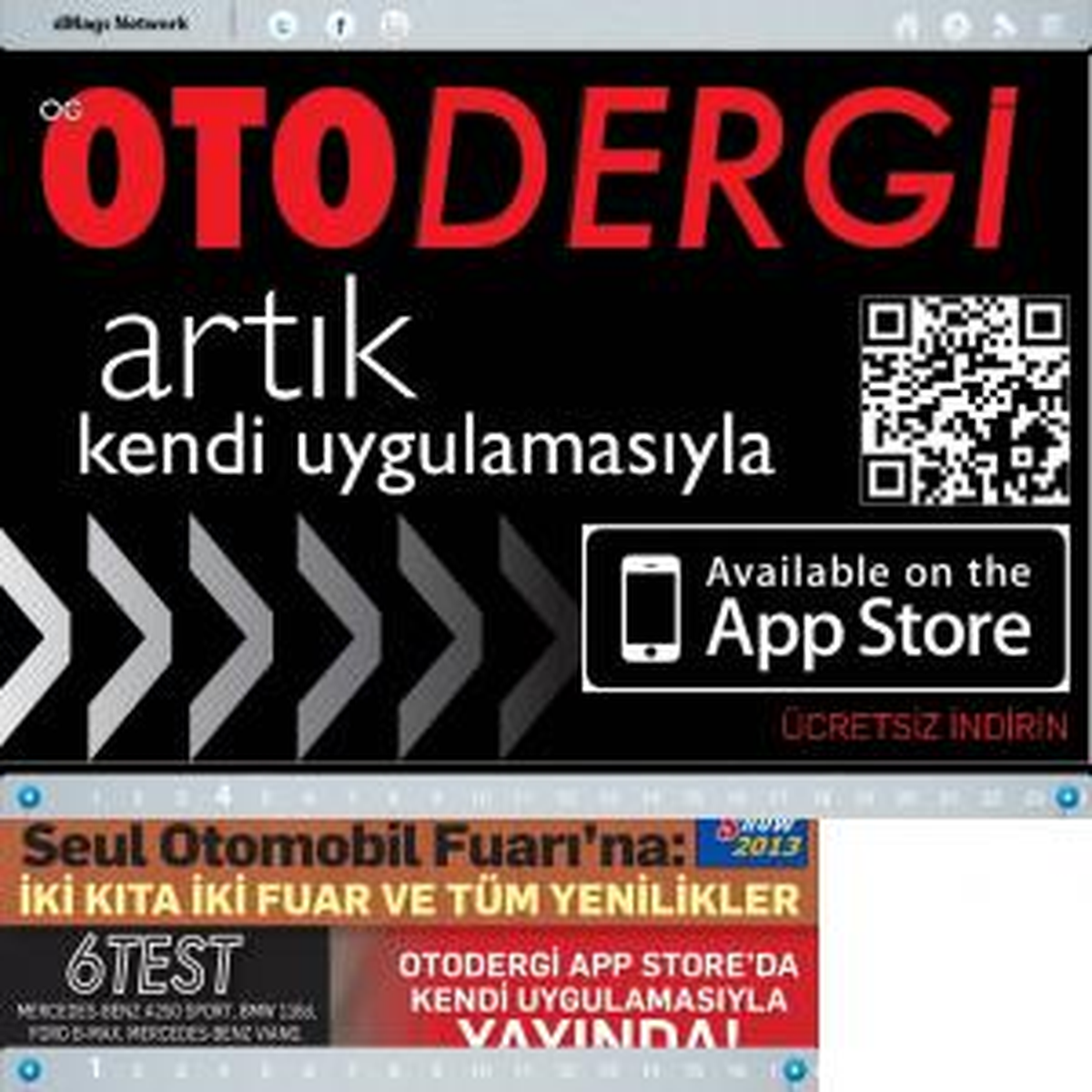 İlk Sanal Otomobil Dergi Mağazası