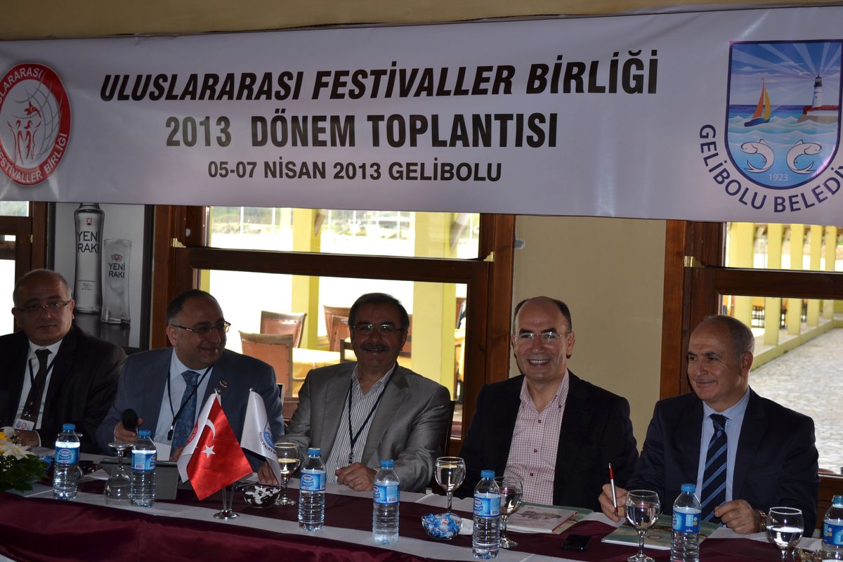 Uluslararası Festivaller Birliği Dönem Toplantısı Gelibolu\'da Yapılıyor