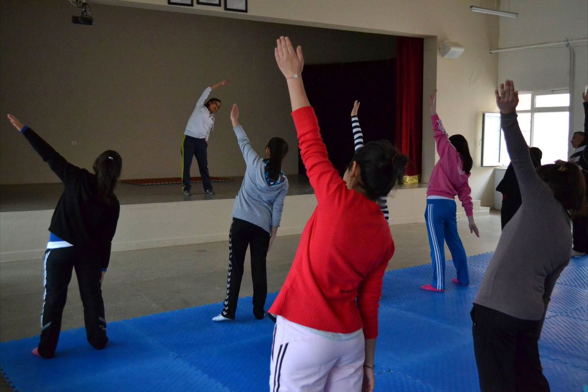 Vatandaşlar Pilates Yapacak