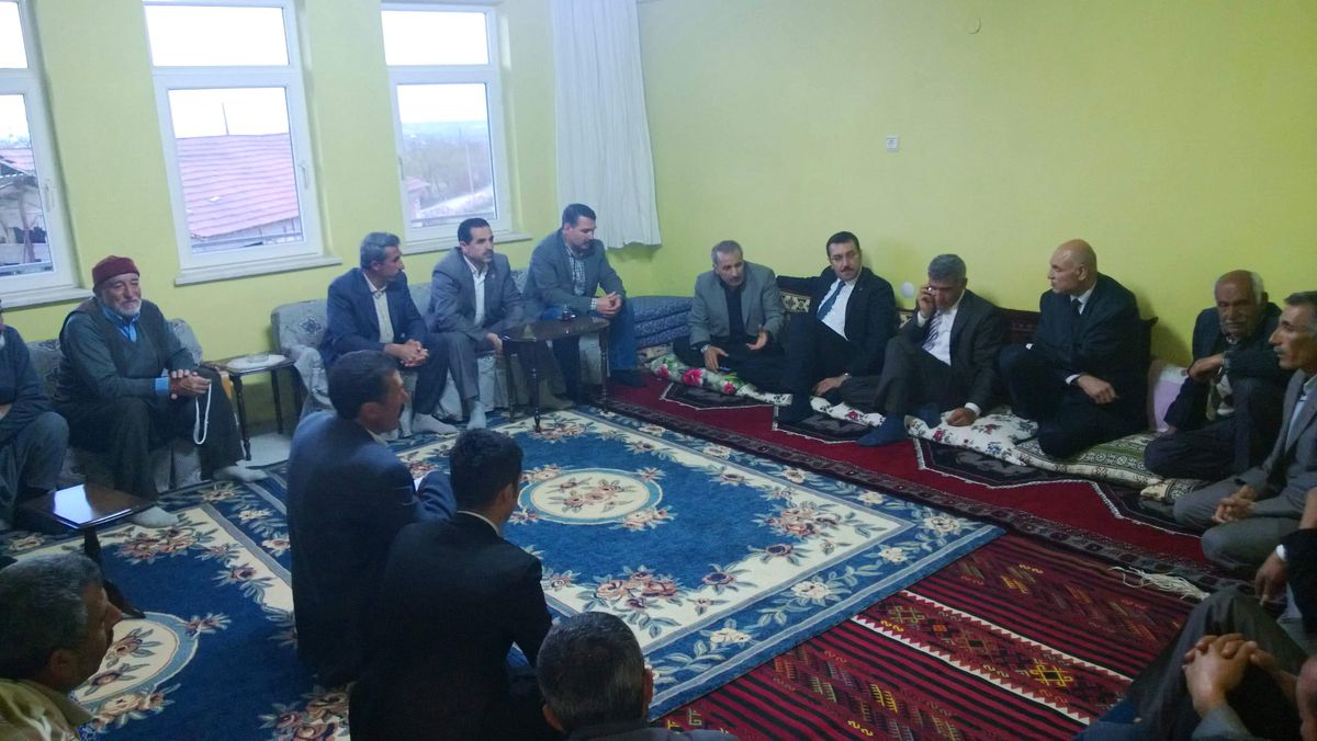 AK Parti\'li Şahin\'den Küllü Mağara Köyüne Ziyaret