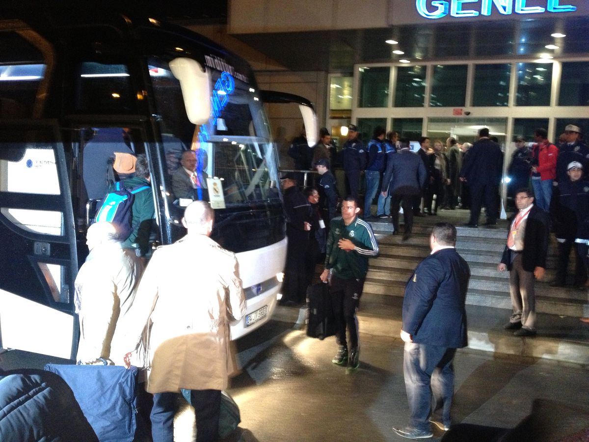 Real Madrid İstanbul\'a Geldi