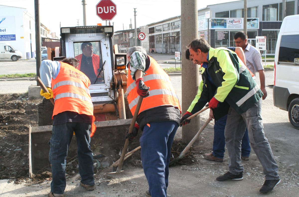 Sanayi Sitelerinde Temizlik Çalışması