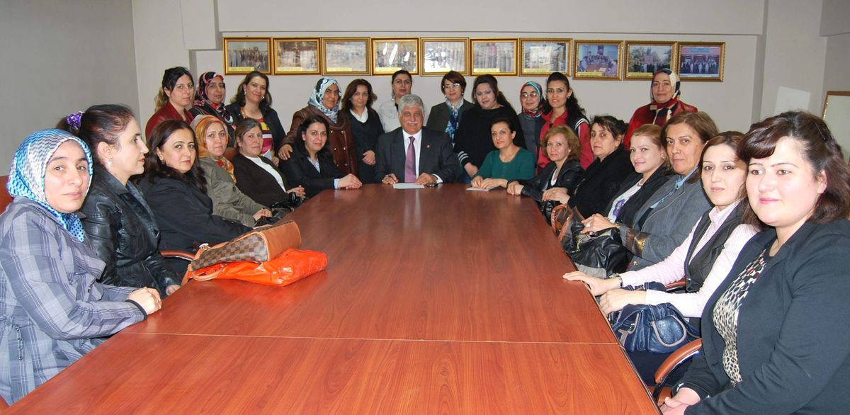Usta Öğretici Kadınlardan Şavata\'ya Teşekkür Ziyareti
