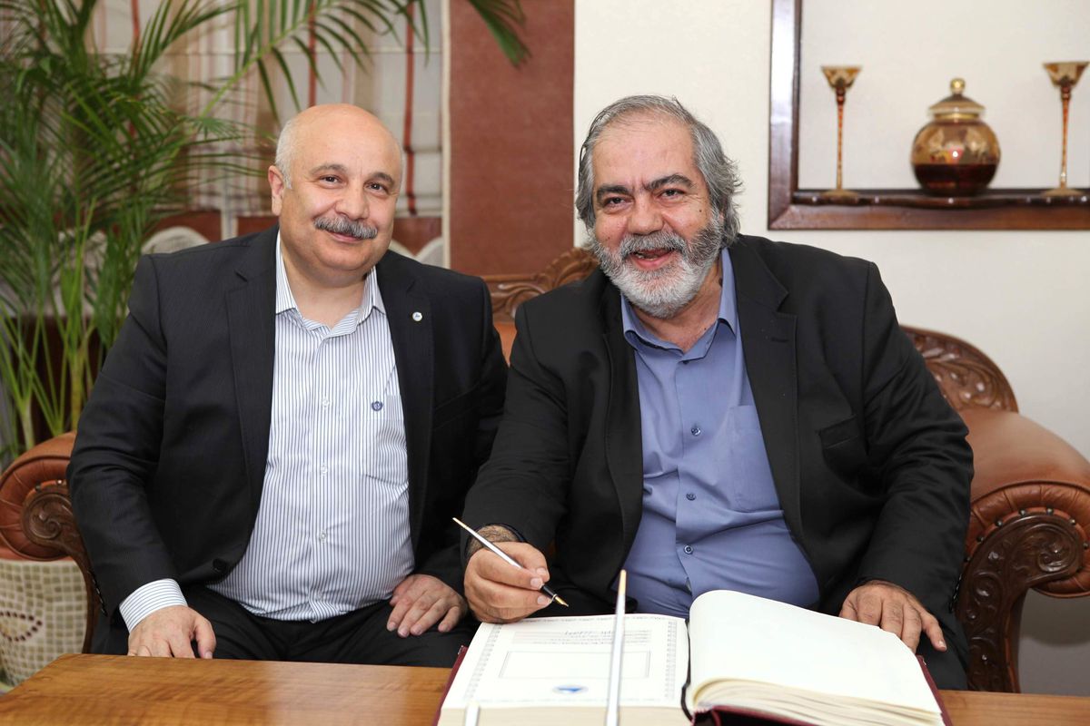 Yazar Mehmet Altan, Adıyaman Üniversitesi\'ni Ziyaret Etti