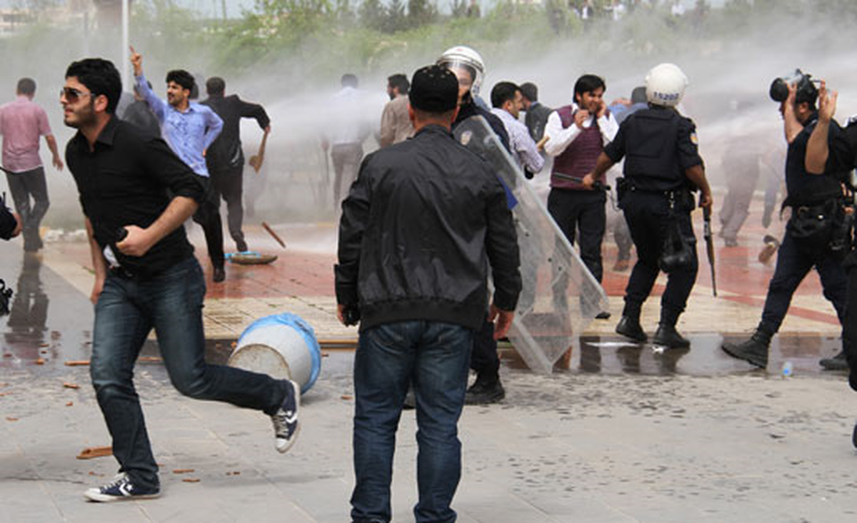 Dicle Üniversitesi\'nde Kavga